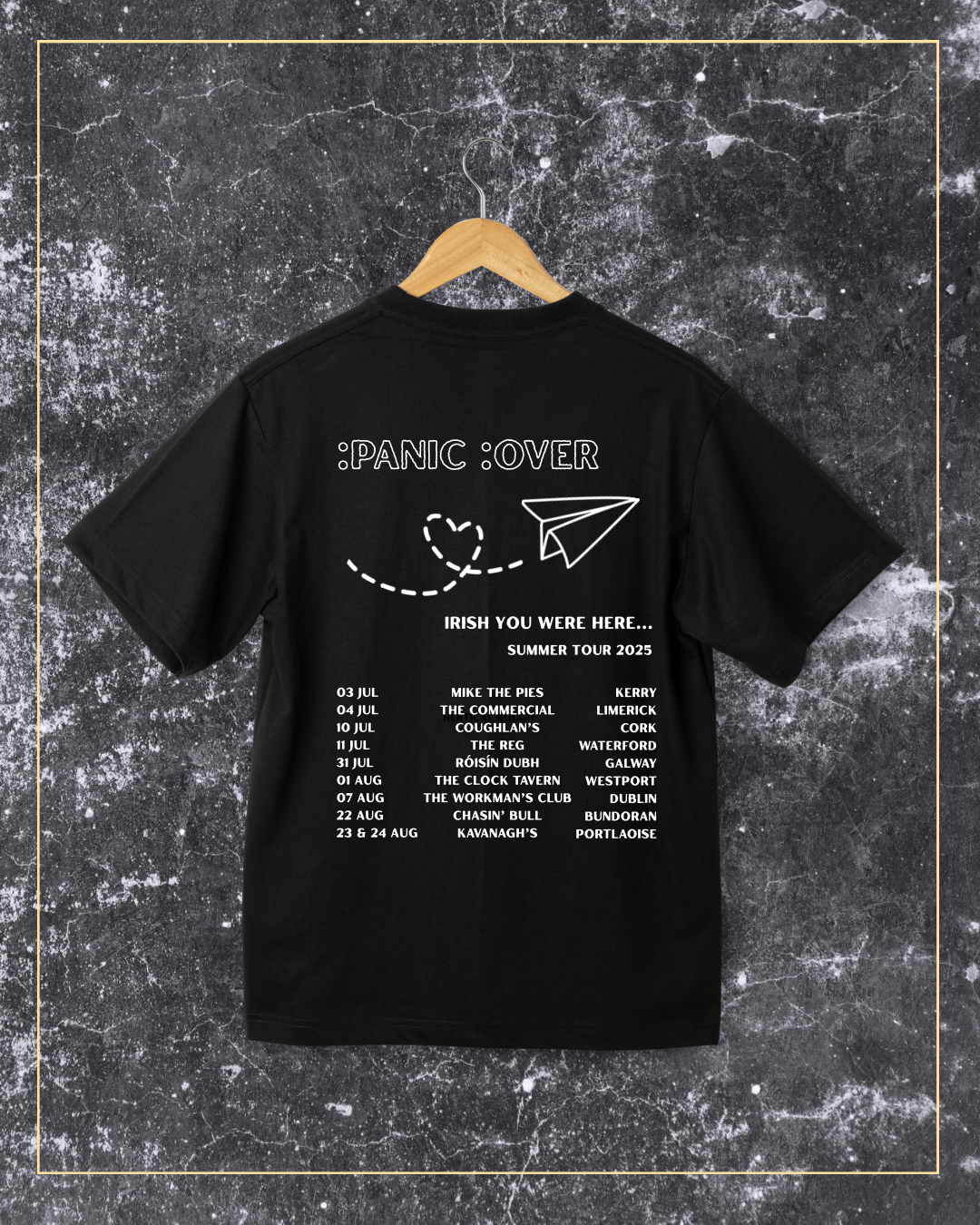 :Panic :Over T-Shirt