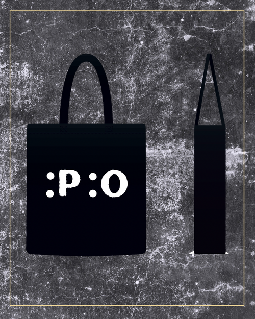 :Panic :Over Tote Bag